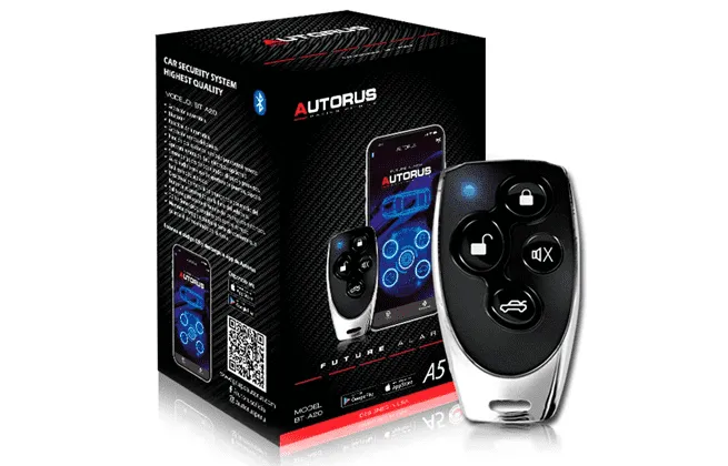 Alarma Autorus BT-A20 y BT-A21 Bluetooth para Carro - Controla y Protege tu Auto desde tu Celular