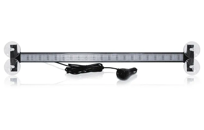 Barra Led para Auto de Luz LED Roja de Emergencia con Ventosa - 80 LED