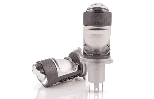 Lente Proyector LED H4 Prilight P17 Doble Lupa - 110W 13,000LM