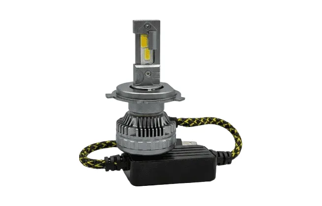 Foco LED H4 Autorus R10s Tricolor + Estrobo - 65,000 Lúmenes
