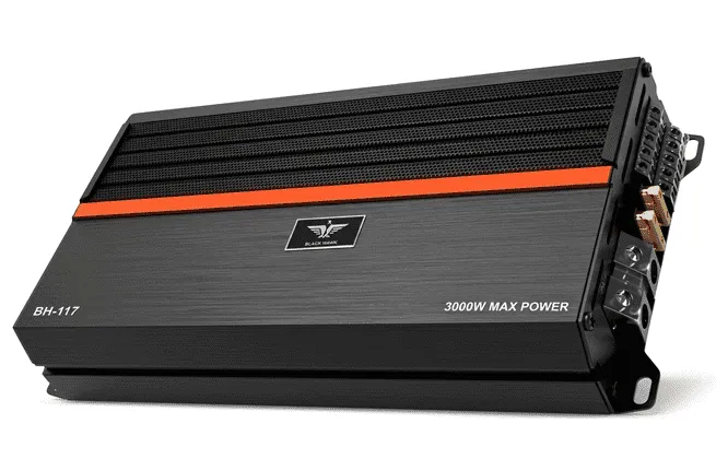 Amplificador Black Hawk BH-117 para Carro 5 Canales 3000W - Potencia para Todo tu Sistema