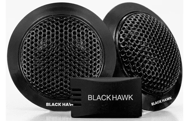 Tweeter Black Hawk BH-S251 para Carro - Agudos Claros y Definidos (100W RMS)
