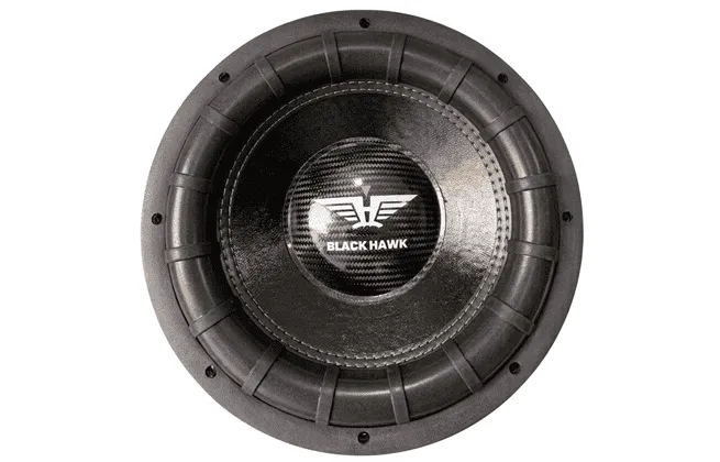 Subwoofer Black Hawk BH-SW12XZG X Series 12 Pulgadas para Carro - Máxima Potencia de Grave (800W RMS)