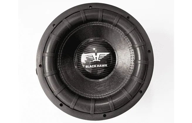 Subwoofer Black Hawk BH-SW12ZTX X Series 12 Pulgadas para Carro - El de Mayor Potencia (1000W RMS)