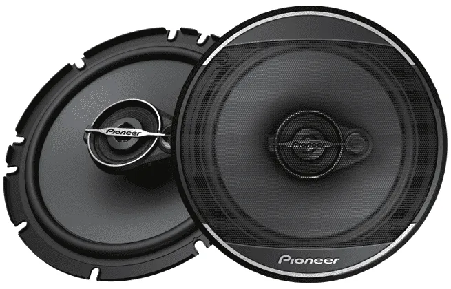 Parlantes Pioneer TS-A1678S 6.5 Pulgadas 3 Vías para Carro (Par) - Renueva tu Sonido de Fábrica (70W RMS)