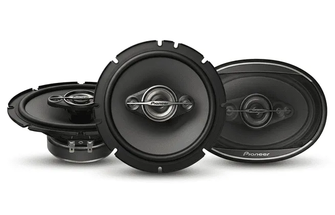 Parlantes Pioneer TS-A6978S 6x9 Pulgadas 4 Vías para Carro (Par) - Serie A Gama Media, Más Potencia (100W RMS)