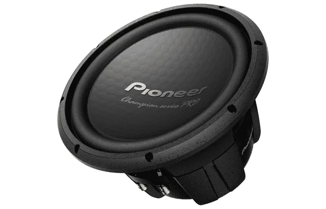 Subwoofer Pioneer TS-W3004D4 12 Pulgadas Champion Series PRO para Carro - El Más Potente de Pioneer (800W RMS)