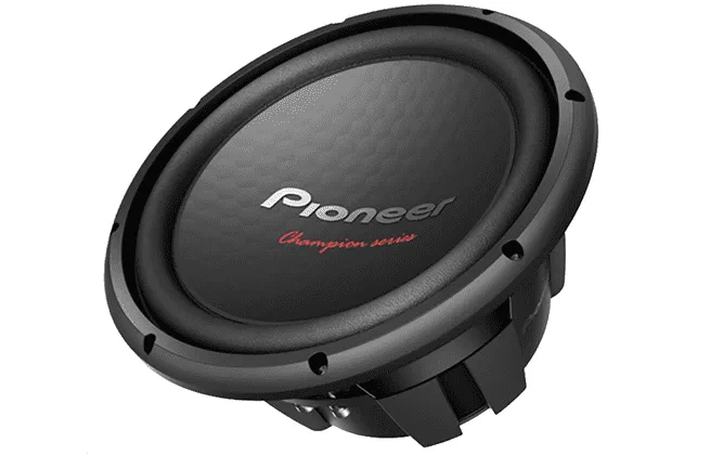 Subwoofer Pioneer TS-W312D4 12 Pulgadas Champion Series para Carro - Bajos Extremos (500W RMS)
