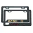 Portaplacas DFSK para Auto y Camioneta - Acero Galvanizado Universal (Par)