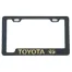 Portaplacas Toyota para Auto y Camioneta - Acero Galvanizado Universal (Par)