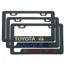 Portaplacas Toyota para Auto y Camioneta - Acero Galvanizado Universal (Par)