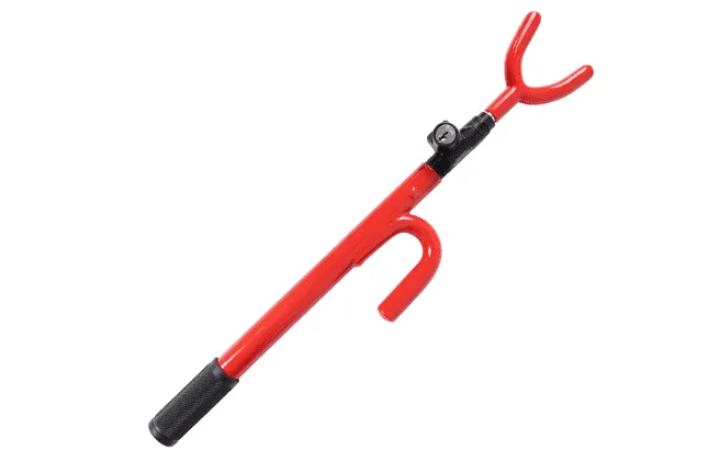 Seguro de Timón Extensible Safari Rojo - Traba Volante Antirrobo